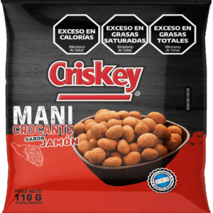 MANI SABORIZADO JAMON X 110 GRS